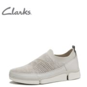 Clarks 女士网面针织三瓣底运动鞋