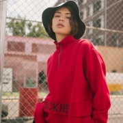 11日0点：Dickies DK007055 男士字母印花半高领卫衣