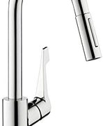 Hansgrohe 汉斯格雅 Cento XL 厨房抽拉旋转冷热水龙头 到手1067.64元