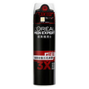 欧莱雅(LOREAL)男士强塑定型三孔喷雾200毫升(发蜡发泥发膏发胶造型啫喱 持久定型喷雾) *3件