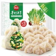 PLUS会员：思念 手打天下 荠菜罗汉笋水饺 600g 30只 *9件