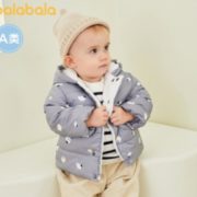 10日0点、加厚保暖！Balabala 巴拉巴拉 婴儿加厚棉服 59元起