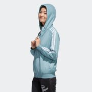 21日0点！adidas 阿迪达斯 neo W CS WB FK9938 女士连帽拉链外套