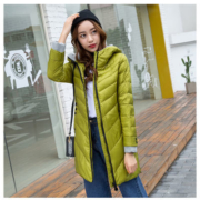 美斯邦威 女士 修身 中长羽绒服