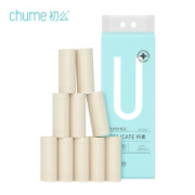 10日8点：chume 初么 纤柔卷纸 无芯扁卷4层 80g*10卷