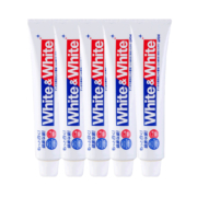 百亿补贴：日本LION狮王 进口 white特效 去渍牙膏 150g*5支装