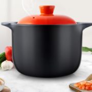 凑单！佳佰 陶瓷砂锅 明火专用 1.6L 19元（需用券）