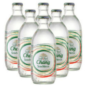 泰国进口 Chang象牌苏打水325ml*6瓶 组合装泰国大象无糖气泡水 *2件