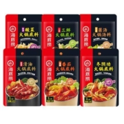 海底捞 火锅底料  番茄*3+麻辣清油*3+上汤三鲜 共7包 *4件