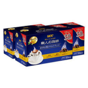 UCC 悠诗诗 滴滤式职人咖啡粉 30袋*3盒+招财猫咖啡杯碟