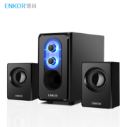 京东PLUS会员： ENKOR 恩科 E50 多媒体音箱 黑色