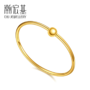 CHJ 潮宏基 万花筒系列 CV000000004 足金手镯 12.3g