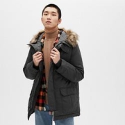历史新低：Gap 盖璞 338676 男装中长款保暖羽绒服