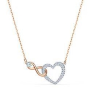 聚划算百亿补贴： SWAROVSKI 施华洛世奇 5518865 无限浪漫爱意心形锁骨链
