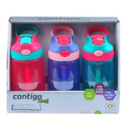 考拉海购黑卡会员！ Contigo 康迪克 儿童防漏吸管杯 414ml 3个 99元包邮（需定金10元，10日付尾款）