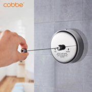 9日0点：Cobbe 卡贝 免打孔304不锈钢隐形绳晾衣绳