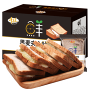 千丝  黑麦夹心吐司面包  箱装500g