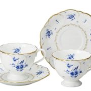 中亚Prime会员！ NARUMI 鸣海 Fiorista系列 茶杯碟组 对装 约220ml 含税到手247.94元
