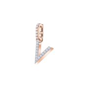 黑卡会员！SWAROVSKI 施华洛世奇 SWA REMIX百变组合字母V手链坠饰
