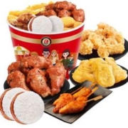 PLUS会员：大江食品 炸鸡全家桶套餐 1950g *3件