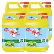 12点：雕牌 青柠洗洁精1.5kg*4瓶 整箱装 * 2件