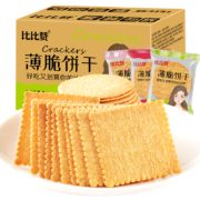 聚划算百亿补贴：欧贝拉  薄脆饼干 500g*2
