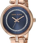 Anne Klein安妮·克莱因 AK/3248 女士镶钻时装腕表 两色    含税到手约￥309