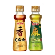 百亿补贴： 金龙鱼 纯芝麻香油100ml+鲜萃花椒油100ml