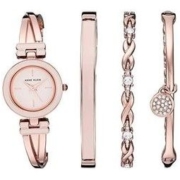 ANNE KLEIN AK/3284 女款时装腕表+手镯套装