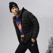 10日0点： Reebok 锐步 GQ4925 男士连帽羽绒服
