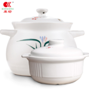 康舒 耐高温养生砂锅 2L