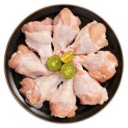 PLUS会员！ 美乡五湖渔村 新鲜冷冻鸡翅根 1000g