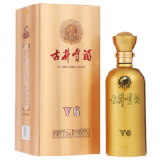 古井贡酒 V6 单瓶盒装白酒 浓香型 50度 500ml