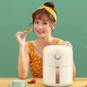 PLUS会员！ Midea 美的 MF-KZ18E101 空气炸锅 1.8L