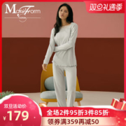高端内衣品牌 曼妮芬 女士50支兰精莫代尔 蕾丝居家服套装