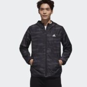 10日0点！ adidas 阿迪达斯 COMM WB CAMO 男款运动夹克