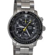 prime会员！Seiko 精工 Flightmaster飞行大师系列 SNA411 男士石英腕表   直邮含税到手￥2124.11