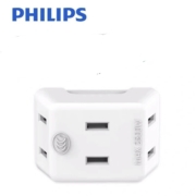 PHILIPS 飞利浦 一转三 插座转换器
