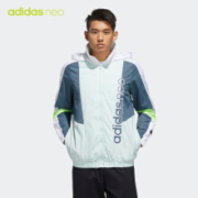 10日0点：adidas 阿迪达斯 neo M SS TT / WB 男装运动外套FN6528