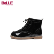 聚划算百亿补贴:BeLLE 百丽 DE1648 儿童马丁靴