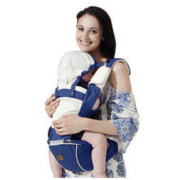 京东PLUS会员： 抱抱熊 婴儿背带EPP腰凳C05海军蓝四季款