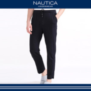 美国 Nautica 诺帝卡 男士棉氨竹节棉 居家休闲裤