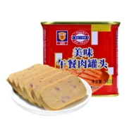 京东PLUS会员：梅林 午餐肉 340g/罐*5件