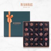 比利时皇家御用巧克力！Neuhaus 诺好事 珍藏夹心黑巧克力礼盒装（25粒）263g 到手249.9元