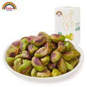 低脂高纤维、不用剥壳！天虹牌 淡盐味开心果仁半粒果 450g