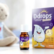 PLUS会员！ Baby Ddrops 宝宝儿童维生素D3滴剂 加强版  600IU 2.8ml