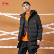 2日0点： LI-NING 李宁 AYMQ241 男子中长款羽绒服
