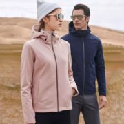 PELLIOT 伯希和 11830603 情侣款防风保暖软壳外套