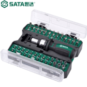 10日0点：Sata 世达 53件棘轮螺丝刀组套