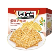 好吃点 低糖芝麻酥饼 饼干 800g *3件